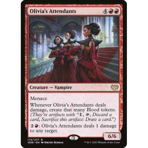 Innistrad: Crimson Vow - 172 - Olivia's Attendants - Rare - R - Non-foil