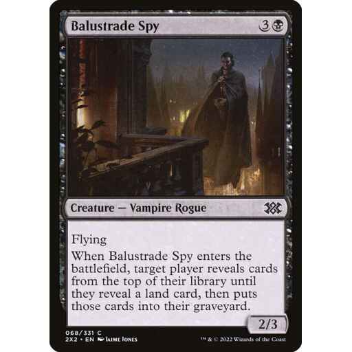 Double Masters 2022 - 68 - Balustrade Spy - Common - B - Foil