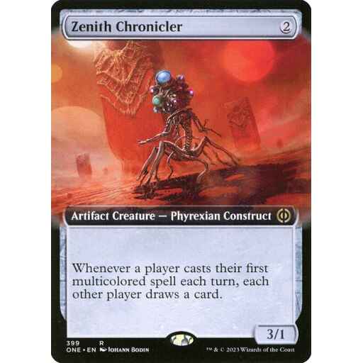 Phyrexia: All Will Be One - 399 - Zenith Chronicler - Rare - C - Non-foil