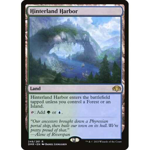 Dominaria Remastered - 248 - Hinterland Harbor - Rare - C - Non-foil