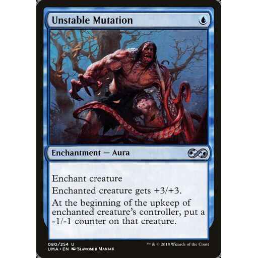 Ultimate Masters - 80 - Unstable Mutation - Uncommon - U - Non-foil