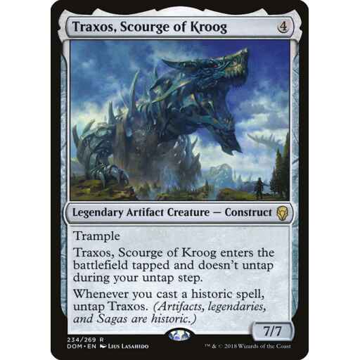 Dominaria - 234 - Traxos, Scourge of Kroog - Rare - C - Non-foil