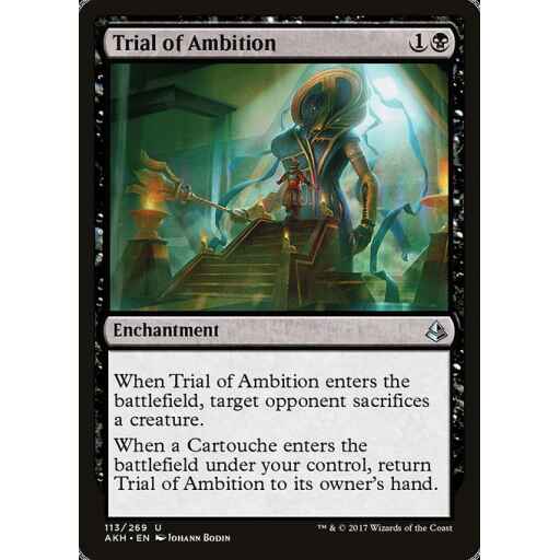 Amonkhet - 113 - Trial of Ambition - Uncommon - B - Non-foil