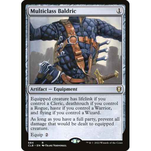 Commander Legends: Battle for Baldur's Gate - 684 - Multiclass Baldric - Rare - C - Non-foil
