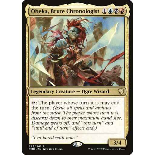 Commander Legends - 289 - Obeka, Brute Chronologist - Rare - Multi - Non-foil