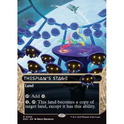 Edge of Eternities: Stellar Sights - 44 - Thespian's Stage - Rare - C - Non-foil