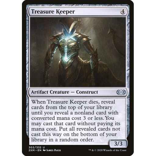 Double Masters - 302 - Treasure Keeper - Uncommon - C - Non-foil
