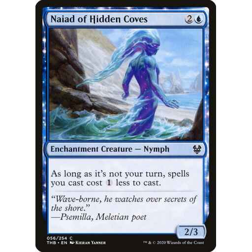 Theros Beyond Death - 56 - Naiad of Hidden Coves - Common - U - Non-foil