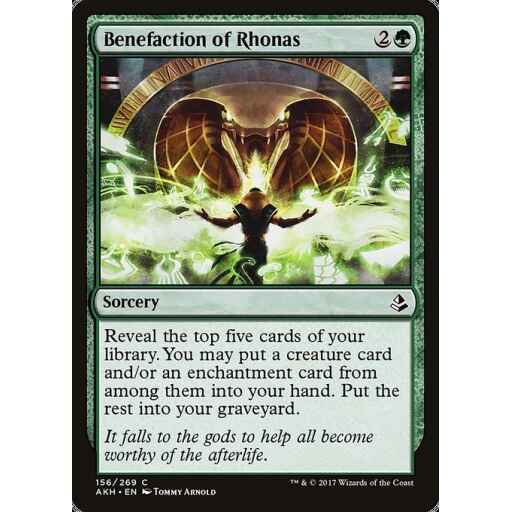 Amonkhet - 156 - Benefaction of Rhonas - Common - G - Non-foil