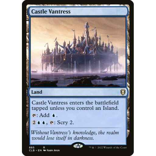 Commander Legends: Battle for Baldur's Gate - 885 - Castle Vantress - Rare - C - Non-foil
