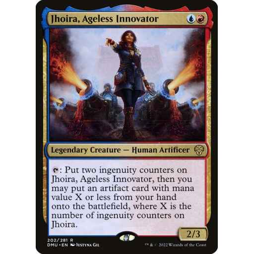 Dominaria United - 202 - Jhoira, Ageless Innovator - Rare - UR - Non-foil