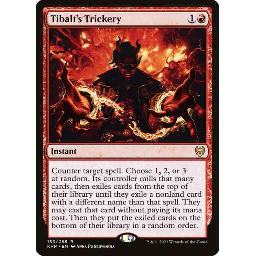 Kaldheim - 153 - Tibalt's Trickery - Rare - R - Non-foil