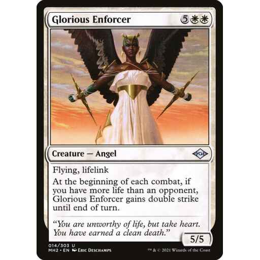 Modern Horizons 2 - 14 - Glorious Enforcer - Uncommon - W - Non-foil