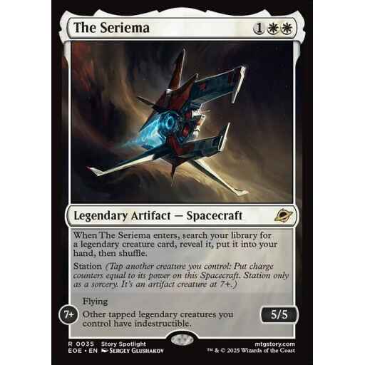 Edge of Eternities - 35 - The Seriema - Rare - W - Non-foil