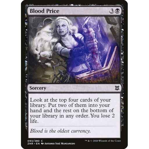 Zendikar Rising - 93 - Blood Price - Common - B - Non-foil