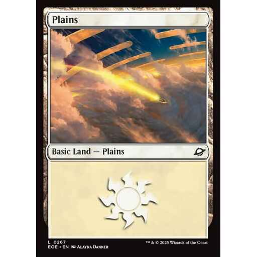 Edge of Eternities - 267 - Plains - Common - C - Foil