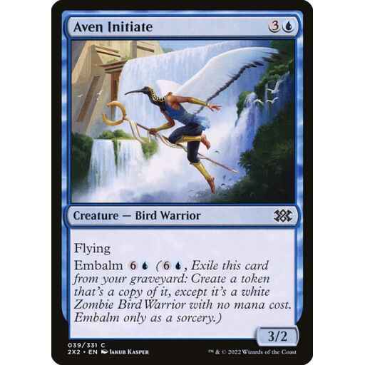 Double Masters 2022 - 39 - Aven Initiate - Common - U - Non-foil