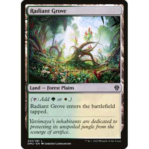 Dominaria United - 253 - Radiant Grove - Common - C - Non-foil