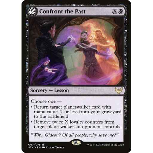 Strixhaven: School of Mages - 67 - Confront the Past - Rare - B - Non-foil