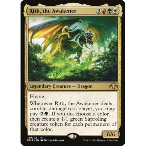 Dominaria Remastered - 198 - Rith, the Awakener - Rare - Multi - Non-foil
