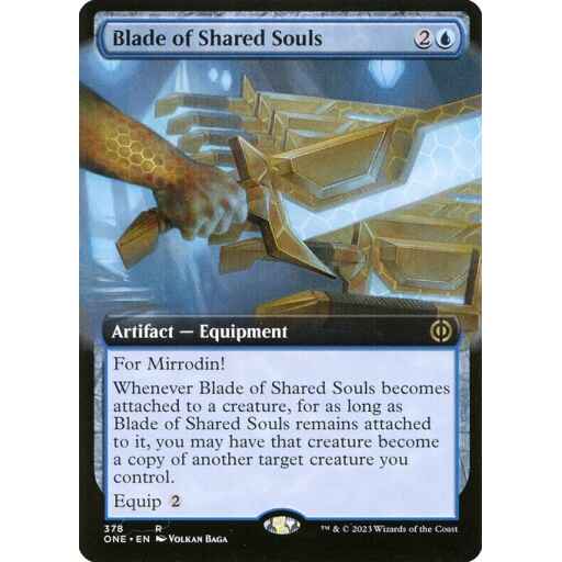 Phyrexia: All Will Be One - 378 - Blade of Shared Souls - Rare - U - Non-foil