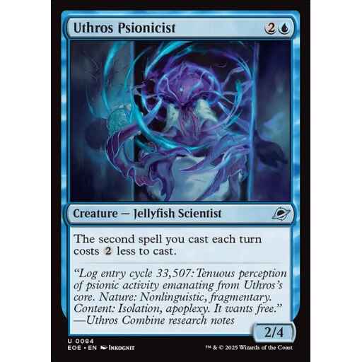 Edge of Eternities - 84 - Uthros Psionicist - Uncommon - U - Foil