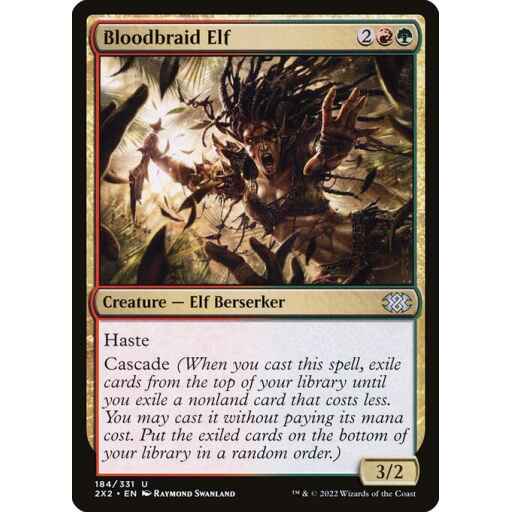 Double Masters 2022 - 184 - Bloodbraid Elf - Uncommon - RG - Non-foil