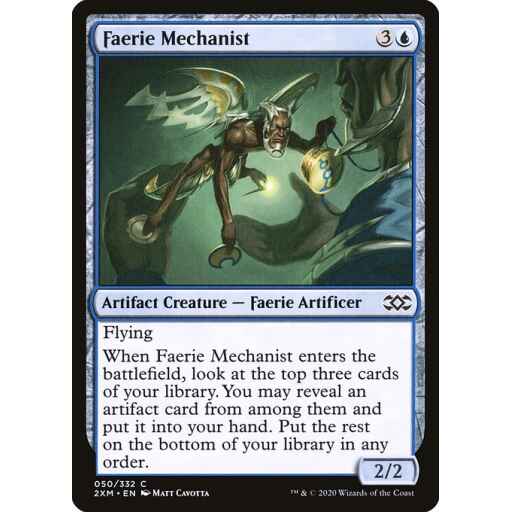 Double Masters - 50 - Faerie Mechanist - Common - U - Non-foil