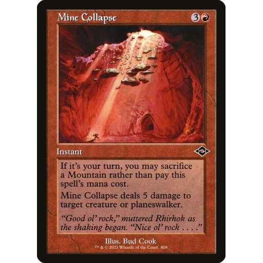Modern Horizons 2 - 408 - Mine Collapse - Common - R - Non-foil