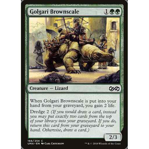 Ultimate Masters - 166 - Golgari Brownscale - Common - G - Non-foil