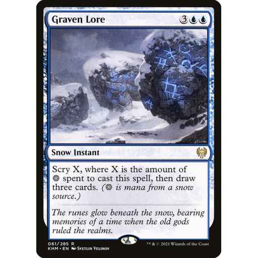 Kaldheim - 61 - Graven Lore - Rare - U - Non-foil
