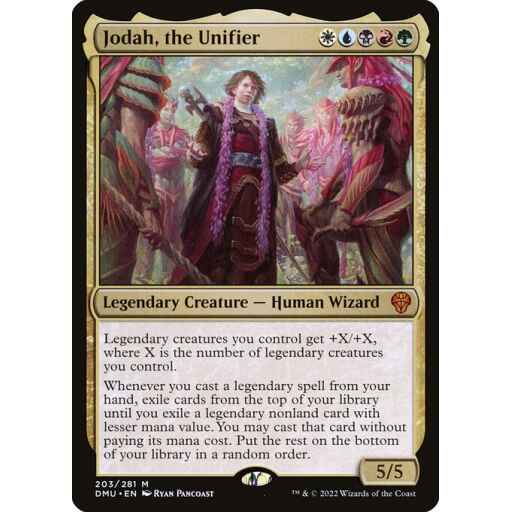 Dominaria United - 203 - Jodah, the Unifier - Mythic - Multi - Non-foil