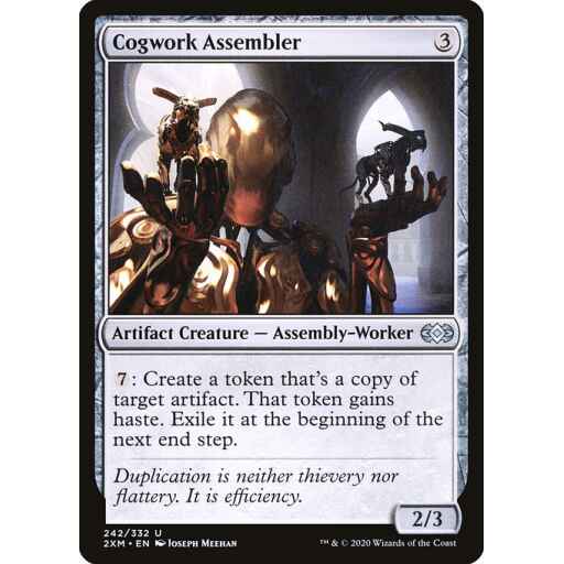 Double Masters - 242 - Cogwork Assembler - Uncommon - C - Non-foil