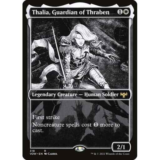 Innistrad: Crimson Vow - 318 - Thalia, Guardian of Thraben - Rare - W - Non-foil