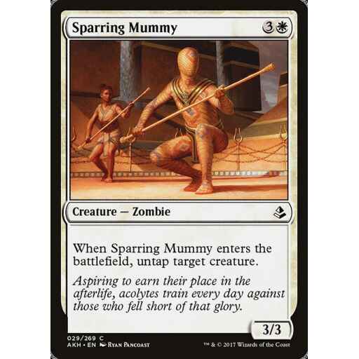 Amonkhet - 29 - Sparring Mummy - Common - W - Non-foil