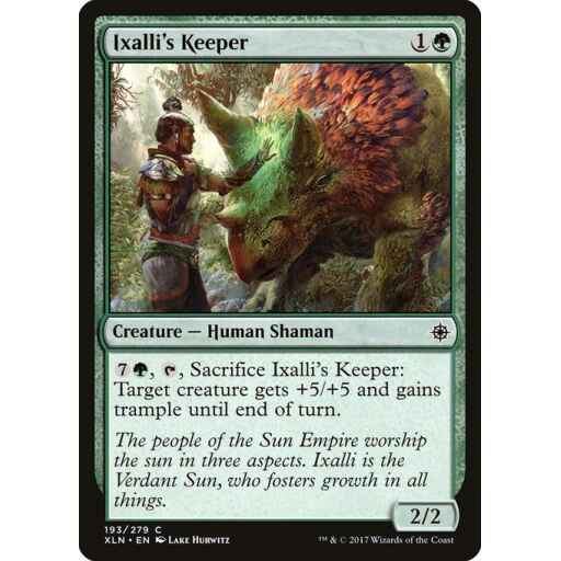 Ixalan - 193 - Ixalli's Keeper - Common - G - Non-foil