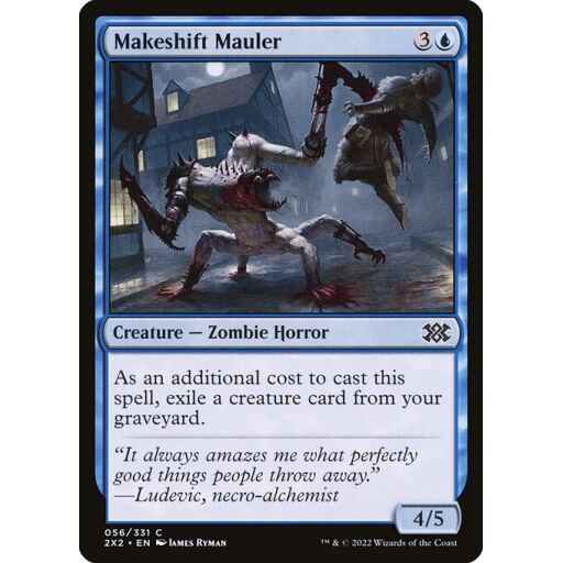 Double Masters 2022 - 56 - Makeshift Mauler - Common - U - Foil