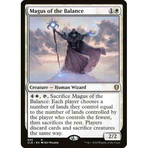 Commander Legends: Battle for Baldur's Gate - 699 - Magus of the Balance - Rare - W - Non-foil