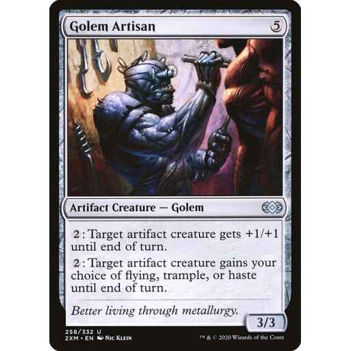 Double Masters - 258 - Golem Artisan - Uncommon - C - Non-foil