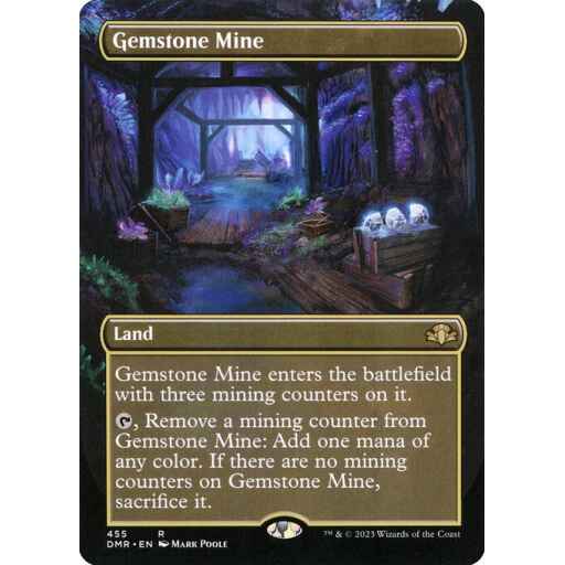 Dominaria Remastered - 455 - Gemstone Mine - Rare - C - Non-foil
