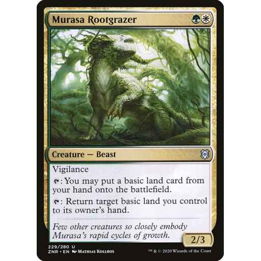 Zendikar Rising - 229 - Murasa Rootgrazer - Uncommon - WG - Non-foil