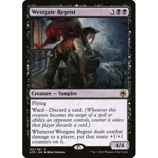Adventures in the Forgotten Realms - 126 - Westgate Regent - Rare - B - Non-foil