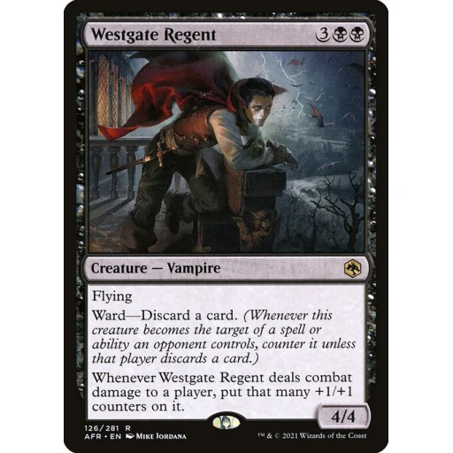 Adventures in the Forgotten Realms - 126 - Westgate Regent - Rare - B - Non-foil