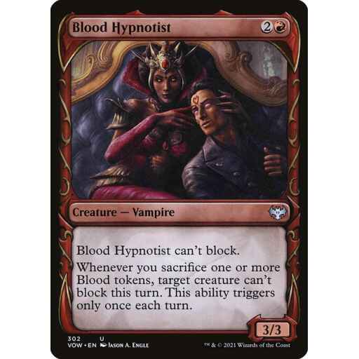 Innistrad: Crimson Vow - 302 - Blood Hypnotist - Uncommon - R - Non-foil