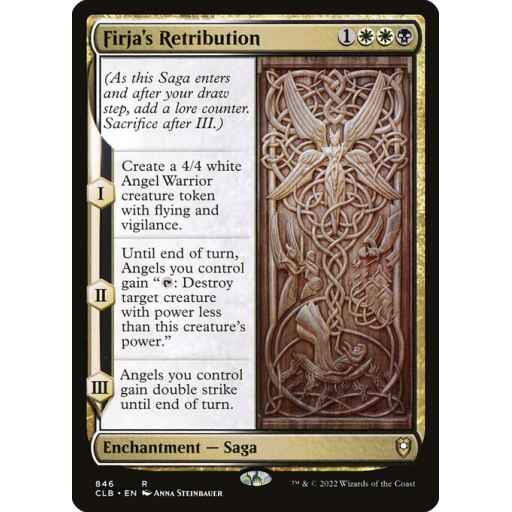 Commander Legends: Battle for Baldur's Gate - 846 - Firja's Retribution - Rare - WB - Non-foil