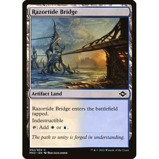 Modern Horizons 2 - 252 - Razortide Bridge - Common - C - Non-foil