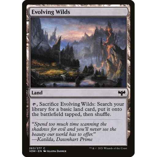 Innistrad: Crimson Vow - 263 - Evolving Wilds - Common - C - Non-foil
