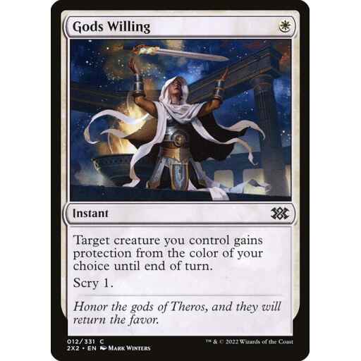 Double Masters 2022 - 12 - Gods Willing - Common - W - Non-foil