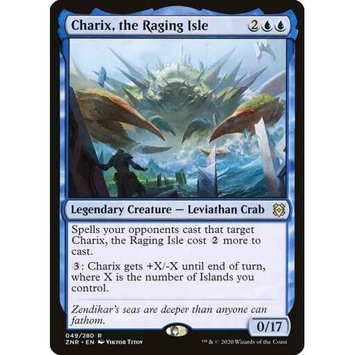 Zendikar Rising - 49 - Charix, the Raging Isle - Rare - U - Non-foil