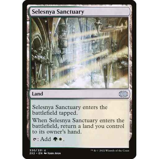 Double Masters 2022 - 330 - Selesnya Sanctuary - Uncommon - C - Non-foil